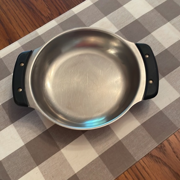 REVERE WARE MICRO FRYER COPPER BOTTOM, FRYER FOR OVEN  Vintage Revere Ware, 10\